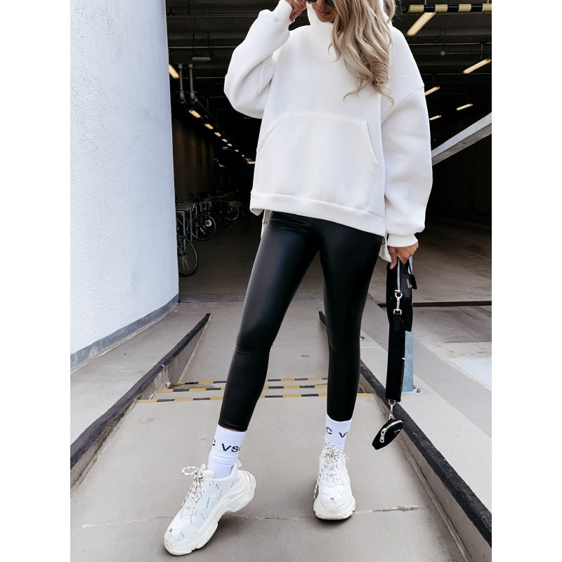 Sweat à capuche oversize pour femmes avec poches kangourou pratiques Levoire