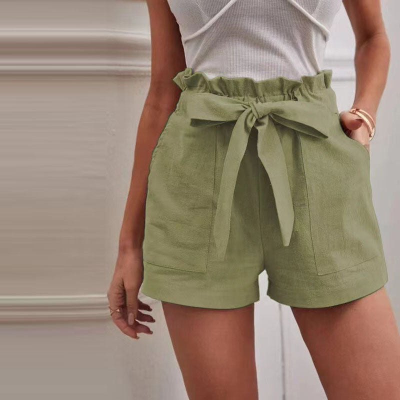 Levoire | Shorts Casual Confortables Vert Olive