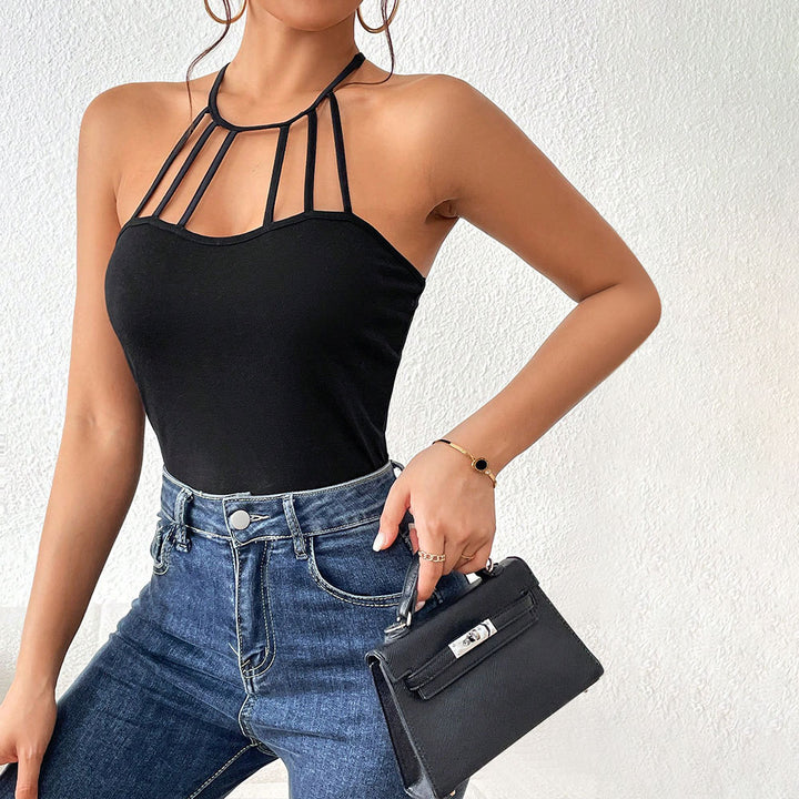 Body féminin avec design croisé à la mode Levoire