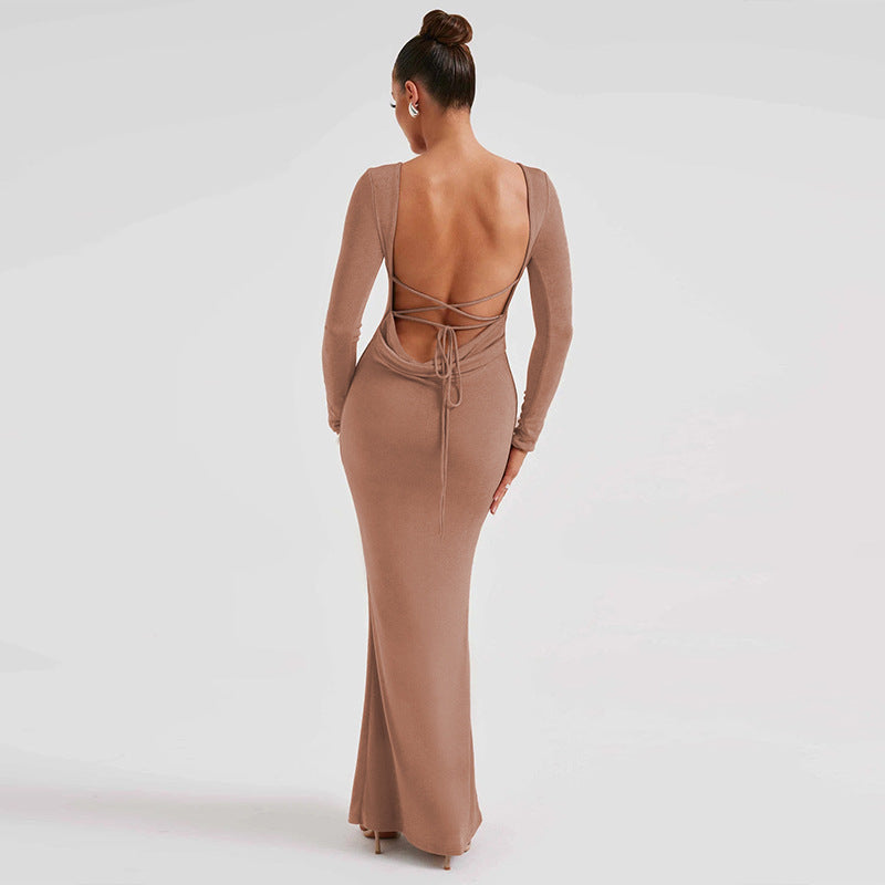 Levoire | Robe élégante avec lacets croisés