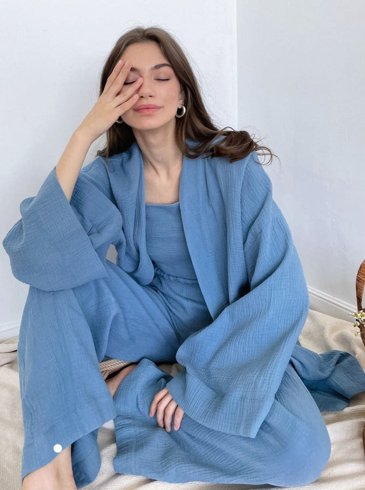 Levoire | Ensemble Deux Pièces À Manches Longues Et Pantalon Ample