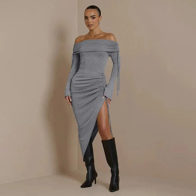 Levoire | Robe pour femmes avec des manches évasées