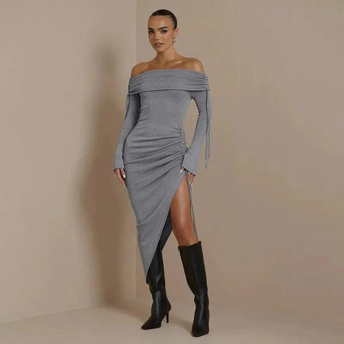 Levoire | Robe pour femmes avec des manches évasées