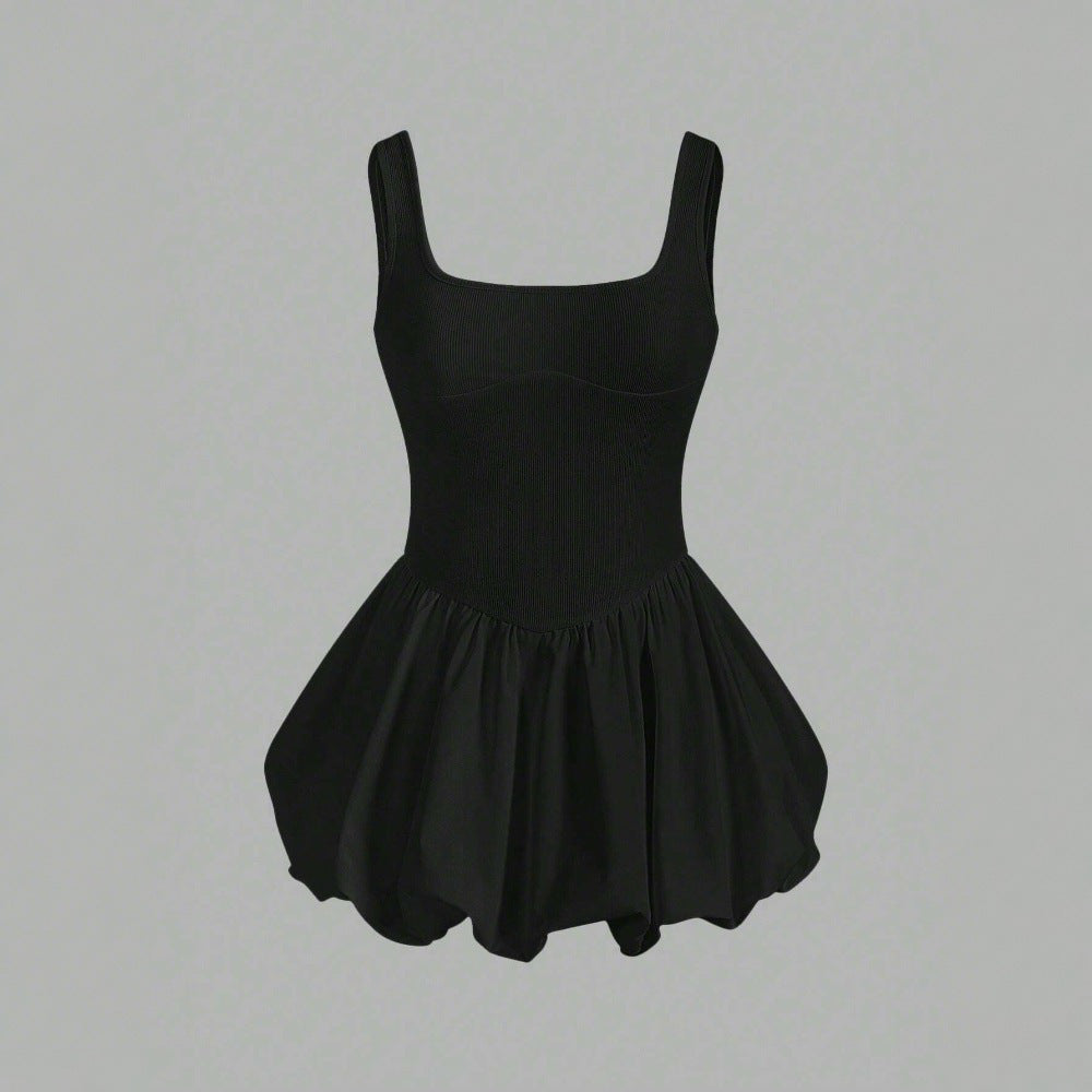 Robe Mini Sportive Femme avec Poches et Jupe Élastique Levoire
