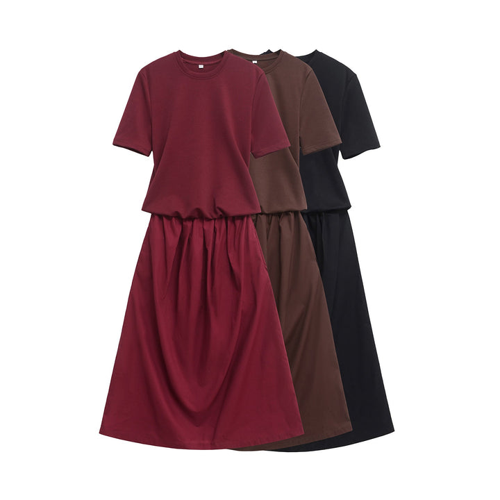 Levoire | Robe Longue à Manches Charmante Printemps