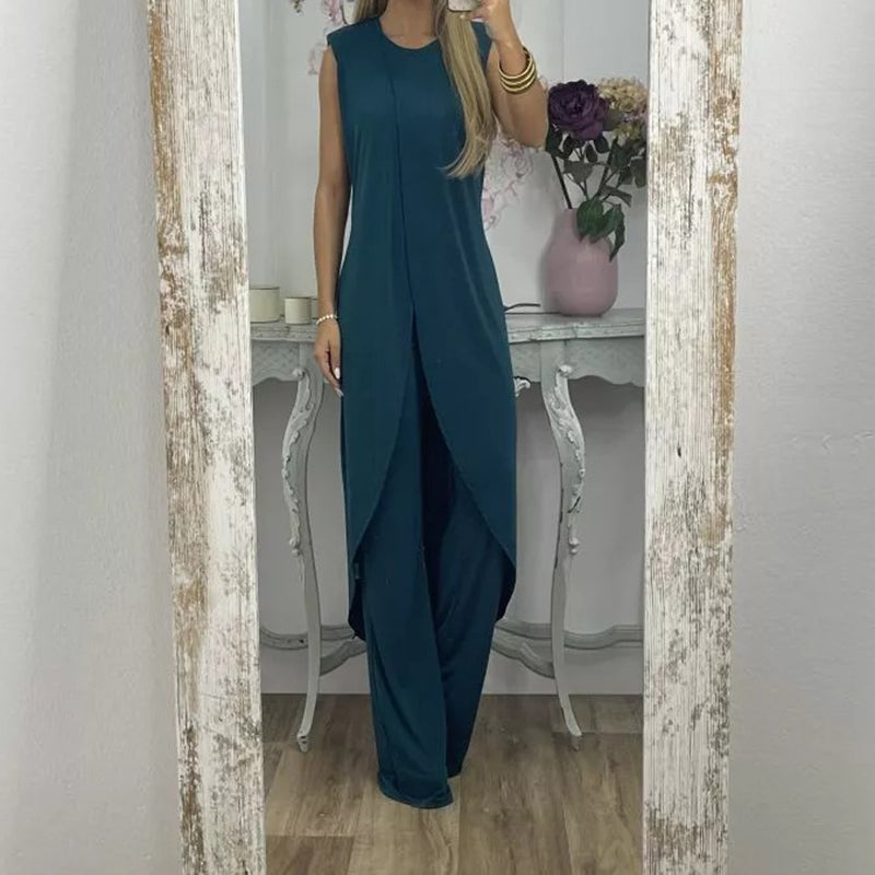 Levoire | Ensemble Élégant En Deux Pièces Avec Un Design Sophistiqué Bleu marine
