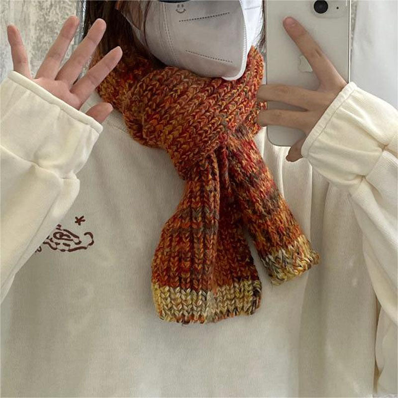 Levoire | Écharpe Tricotée Chaude Vintage