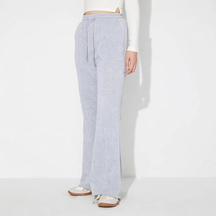 Pantalons décontractés amples pour femmes au style urbain avec taille élastique et poches pratiques Levoire