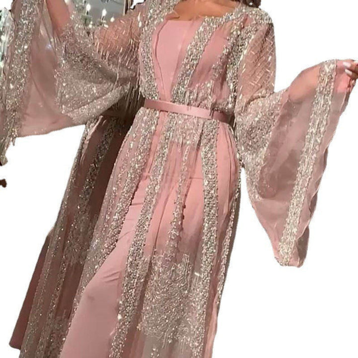 Levoire | Élégant Jupe Longue Écharpe Robe de Soirée