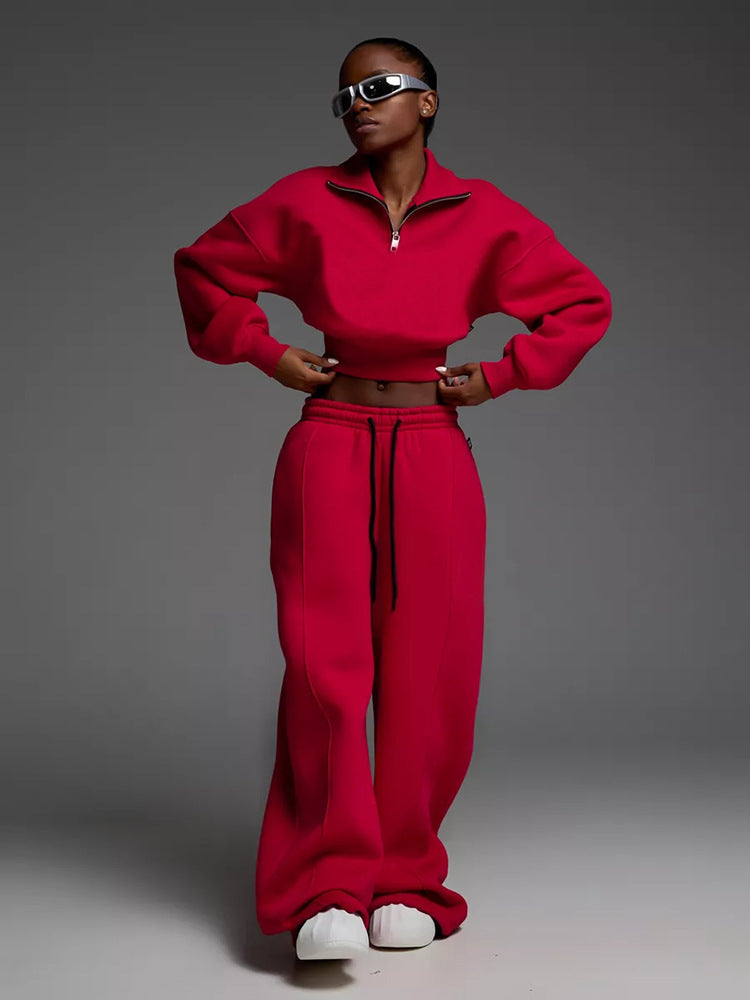 Levoire | Pantalon de détente Jumppari Ensemble deux pièces Rot
