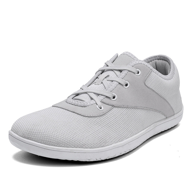 Levoire | Baskets Élégantes Pieds Nus Gris clair