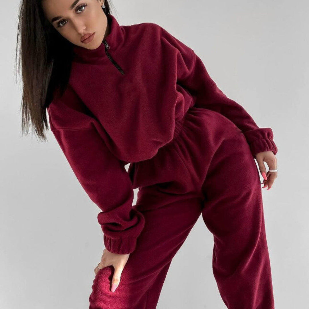 Levoire | V libre Col zippé Sweat-shirt Setti