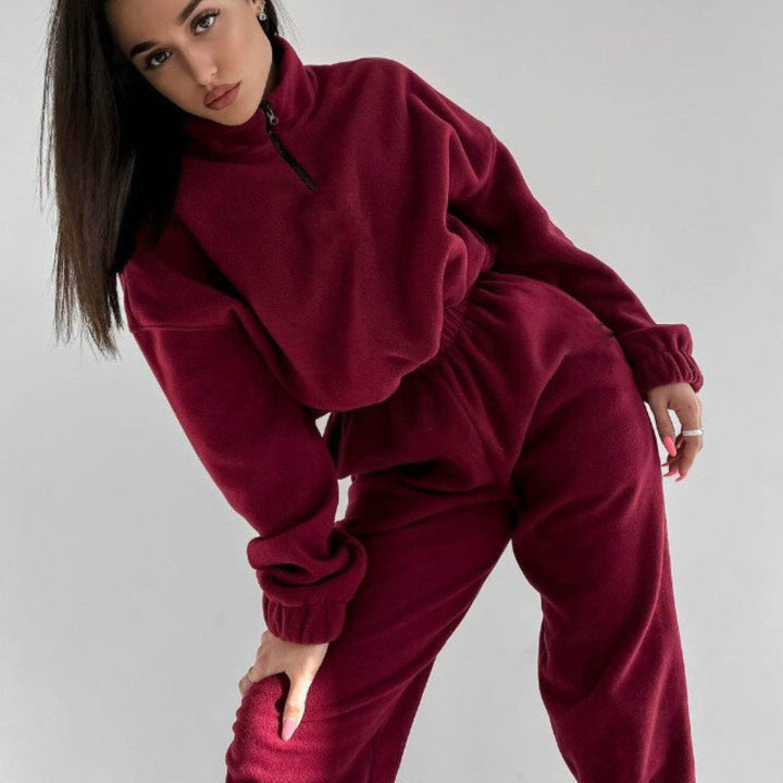 Levoire | V libre Col zippé Sweat-shirt Setti