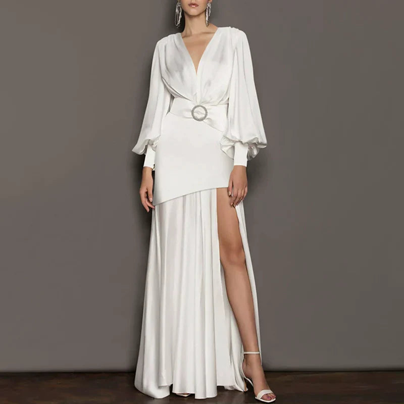 Levoire | Robe Blanche Pour Un Look Frais Et Élégant Blanc (pas de frottement)