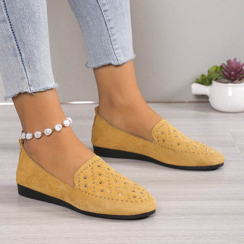 Levoire | Mules Plates Luxueuses Avec Détails En Cristal Pour Femmes