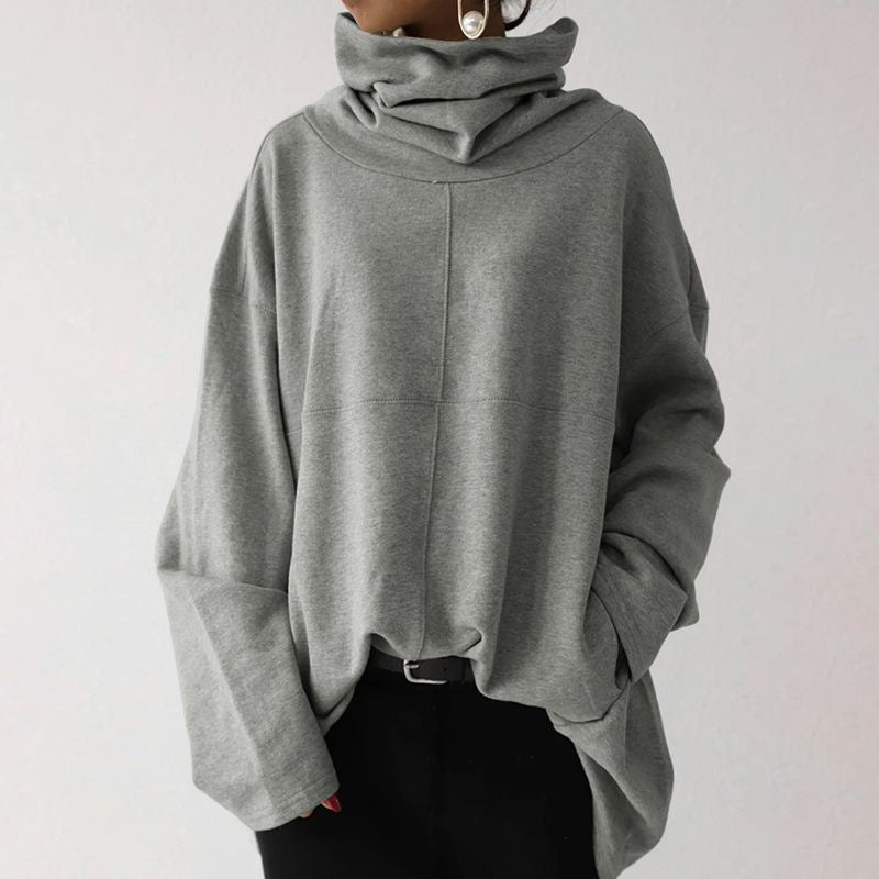 Levoire | Blouson à zip avec col haut Gris