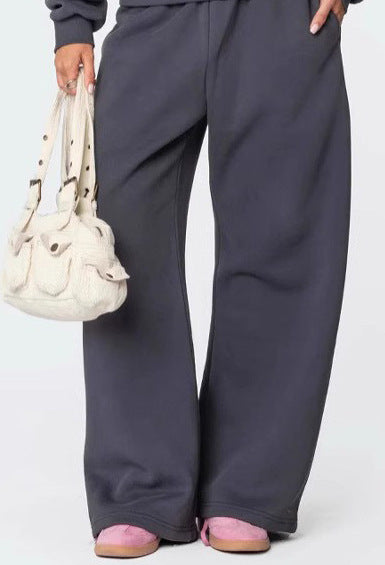 Pantalon décontracté pour femmes avec taille élastique et coupe ample Levoire