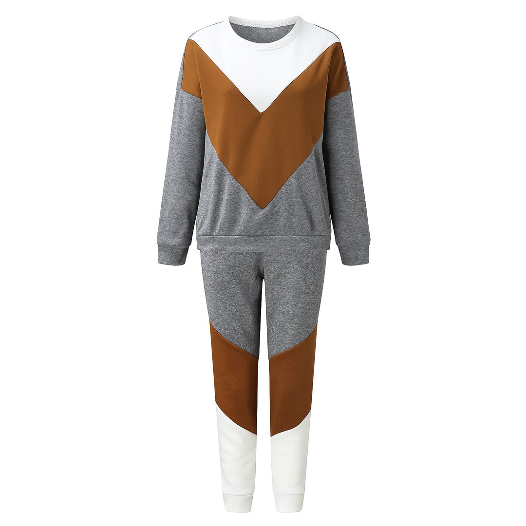 Levoire | Ensemble à deux pièces avec un sweat-shirt élégant assorti aux couleurs Couleur