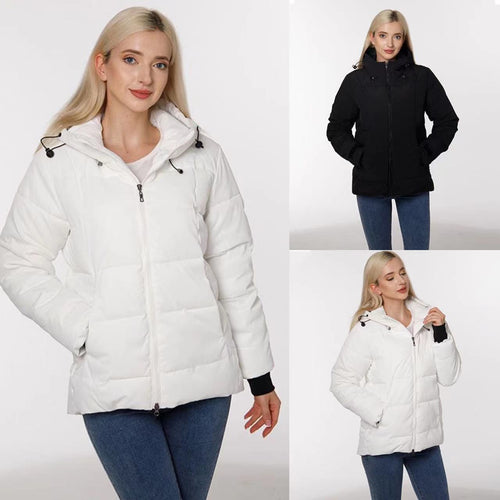 Veste d'hiver matelassée pour femmes avec un matériau extérieur déperlant et une doublure douce Levoire