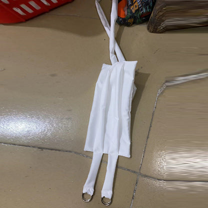 Levoire | Charmante Robe d'Été Sans Bretelles à Deux Pièces Ceinture