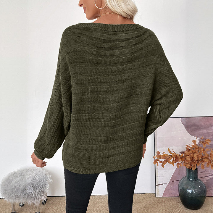 Femme Pull Tricot Off-Shoulder Levoire