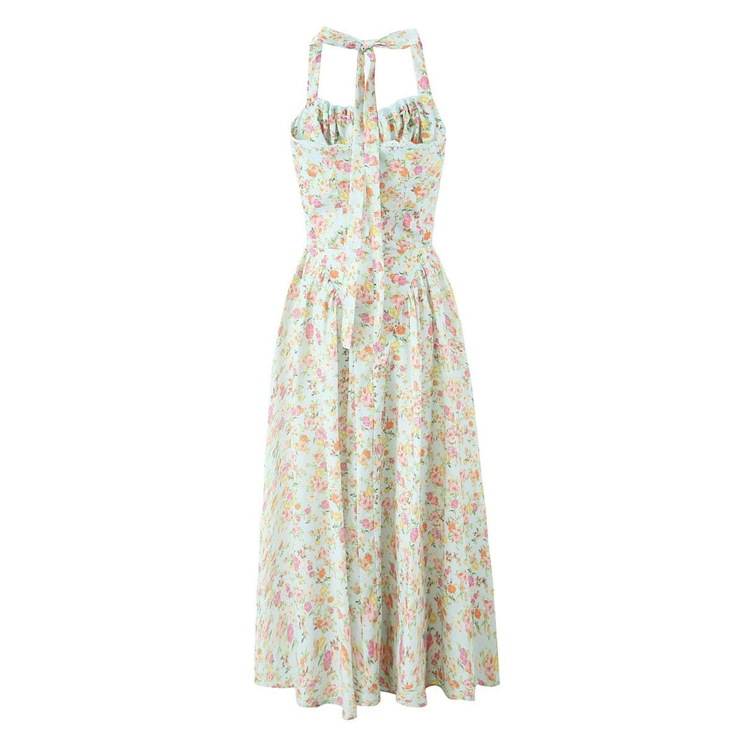 Levoire | Robe Maxime à Dos Nu Romantique