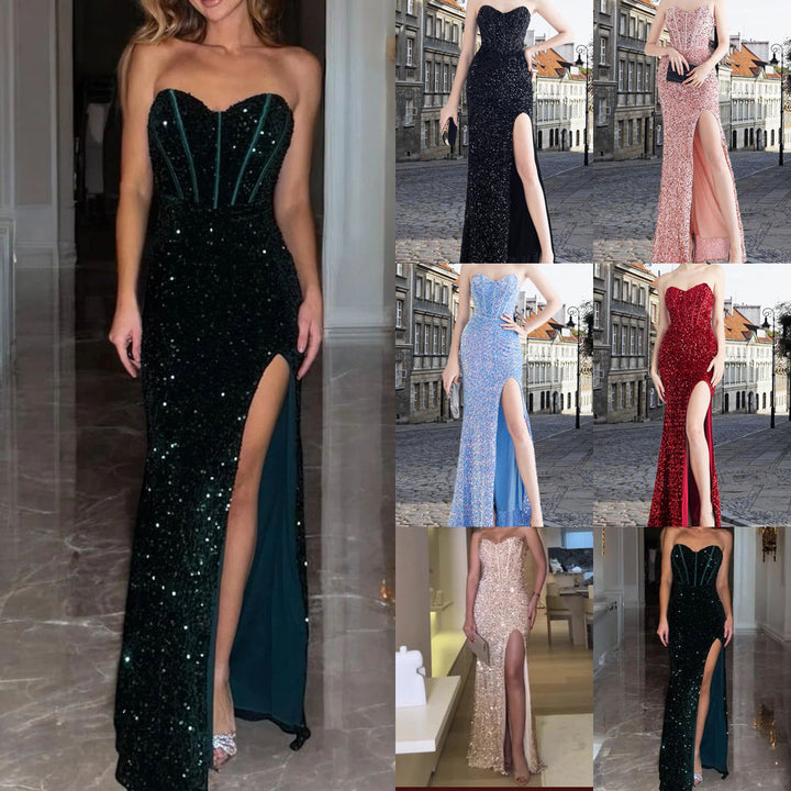 Levoire | Robe élégante à bustier en queue de poisson