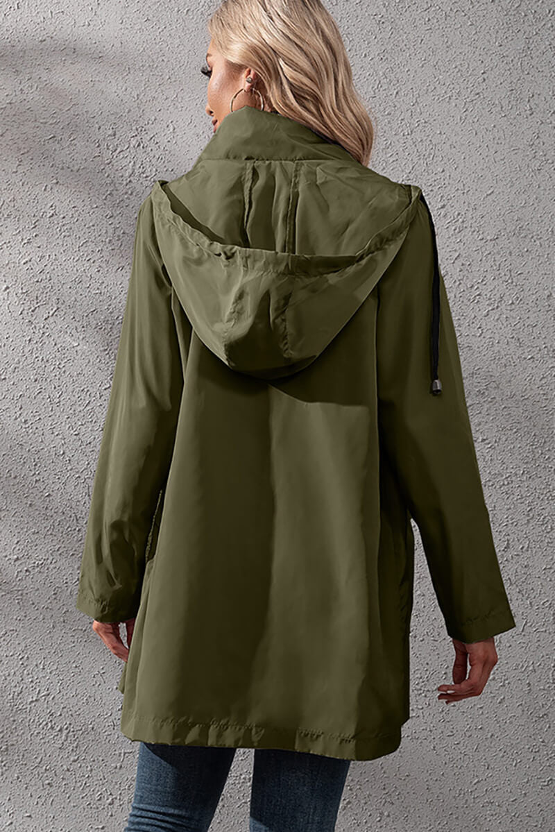 Levoire | Veste Coupe-Vent Urbaine Imperméable Avec Capuche