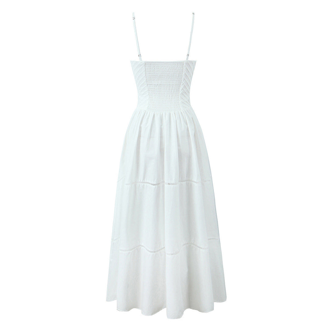 Levoire | Robe longue à taille cintrée avec liens