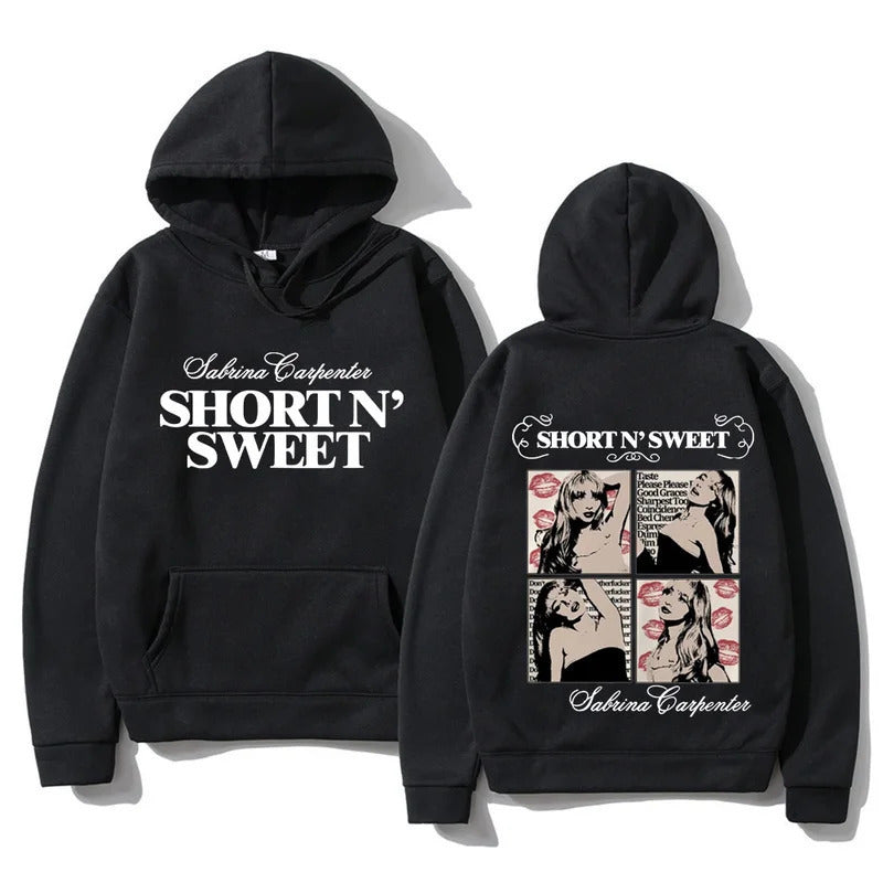 Sweat à capuche pour femmes avec design de bande dessinée créatif et coupe décontractée Levoire
