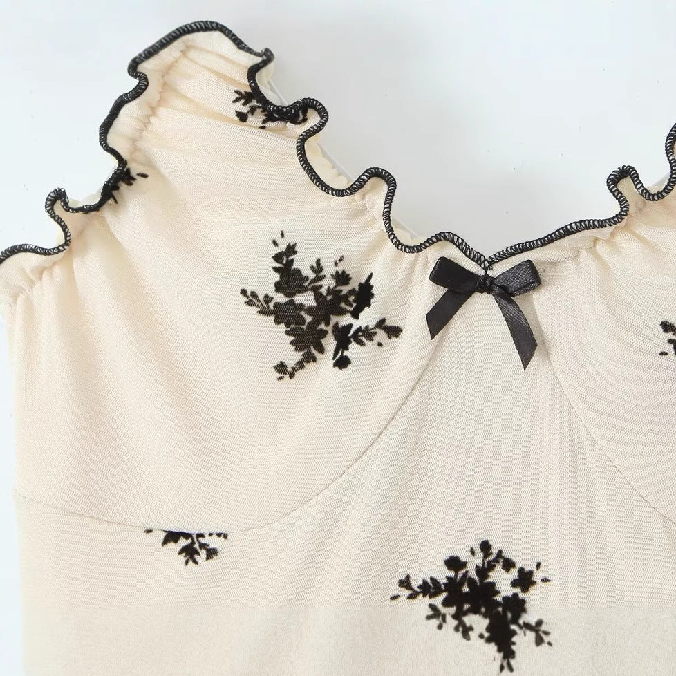 Levoire | Lörppä spaghetti-ruban-maxi-robe