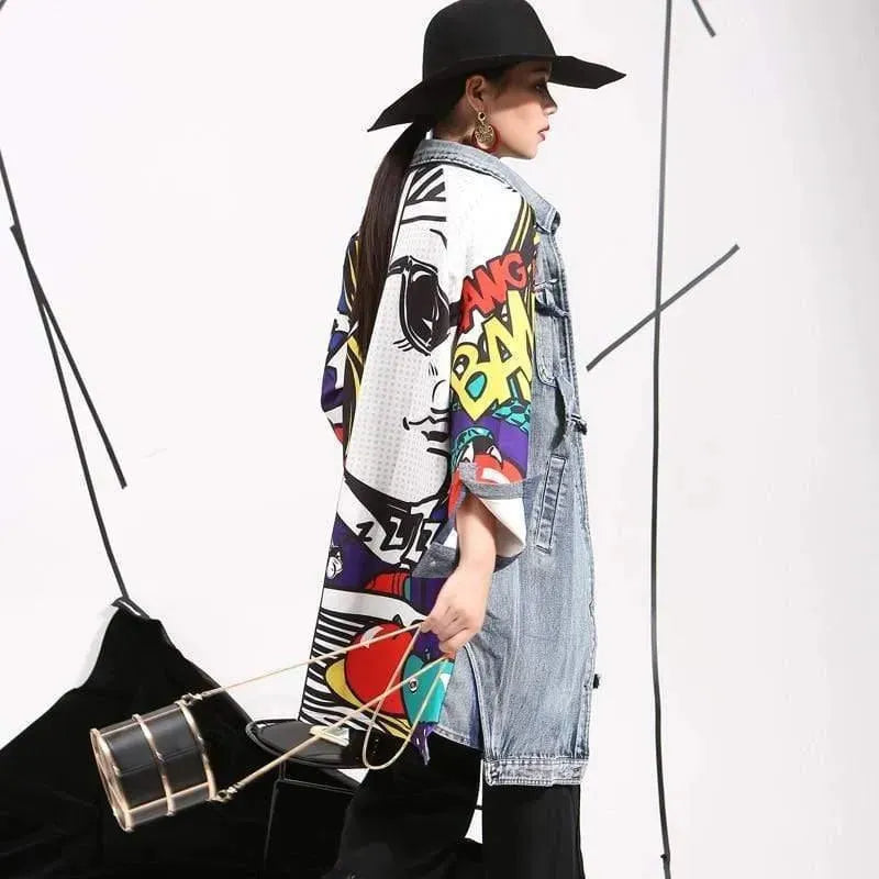 Levoire | Trench en denim pour femmes
