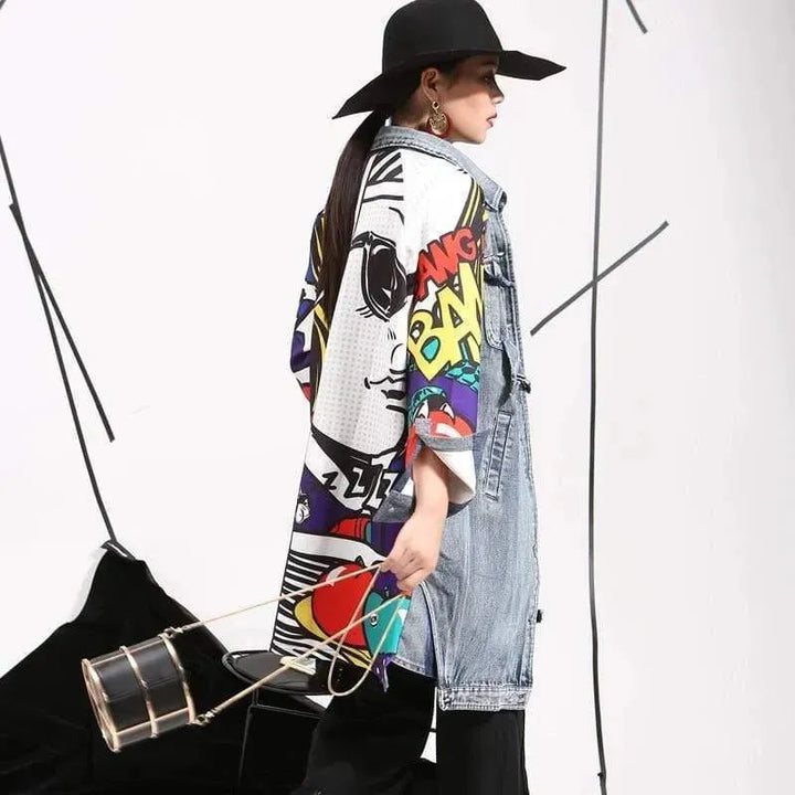 Levoire | Trench en denim pour femmes