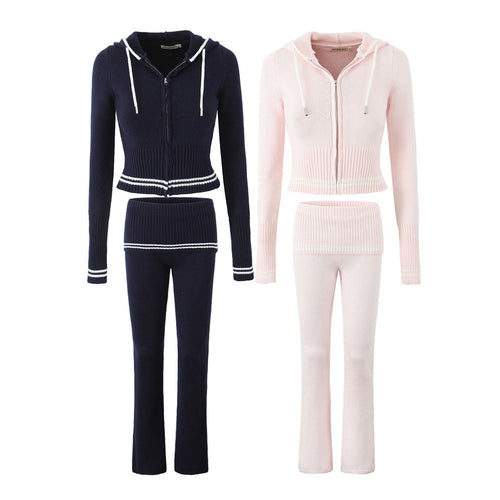 Levoire | Ensemble de veste Slim Fit Sweat à capuche - ensemble de cardigan