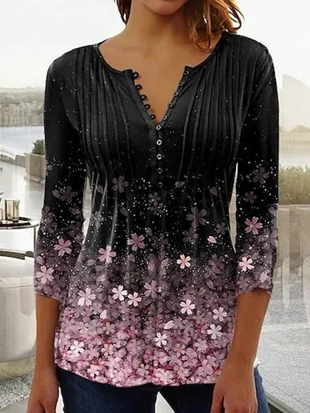 Levoire | Blouse Imprimée Avec Décolleté Élément 11
