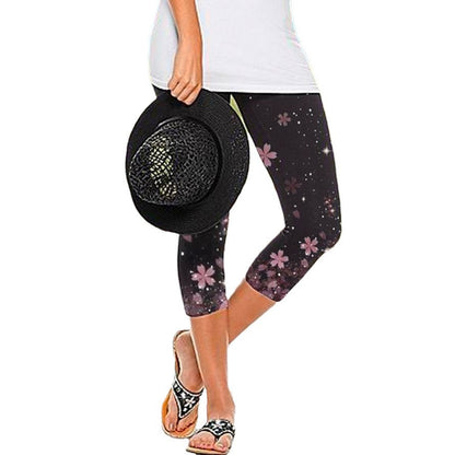 Levoire | Pantalons de yoga en tissu élastique ajustés imprimés confortables