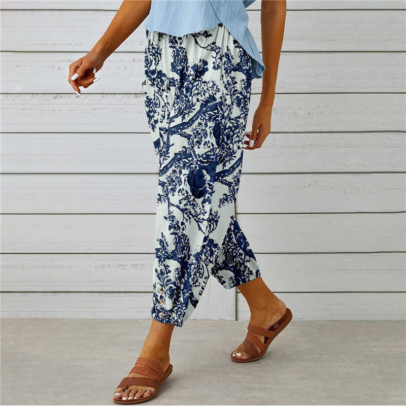 Levoire | Pantalon Imprimé Vintage
