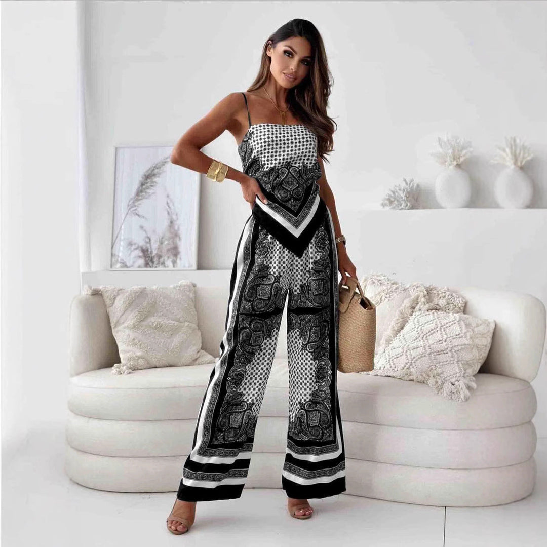 Levoire | Ensemble Toppari Amazon Print Toppari Pantalons Ensemble