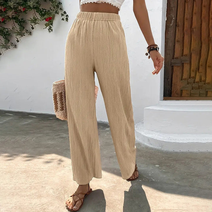 Levoire | Pantalon D'Été Élégant Et Léger Pour Femmes Avec Jambe Évasée
