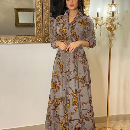 Levoire | Robe Vintage Imprimée Élégante