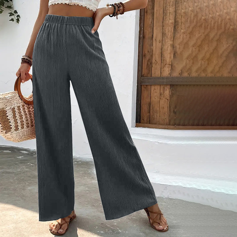 Levoire | Pantalon D'Été Élégant Et Léger Pour Femmes Avec Jambe Évasée
