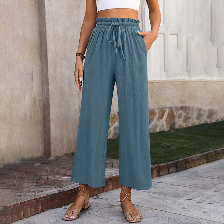 Levoire | Pantalons D'Été Élégants Et Légers Pour Femmes Bleu