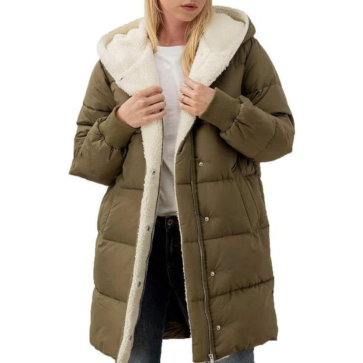 Levoire | Veste en velours en coton arméen vert