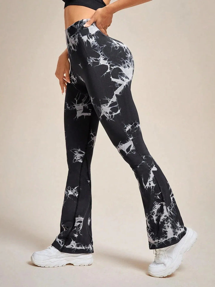 Levoire | Pantalons éléphantin Noir et blanc
