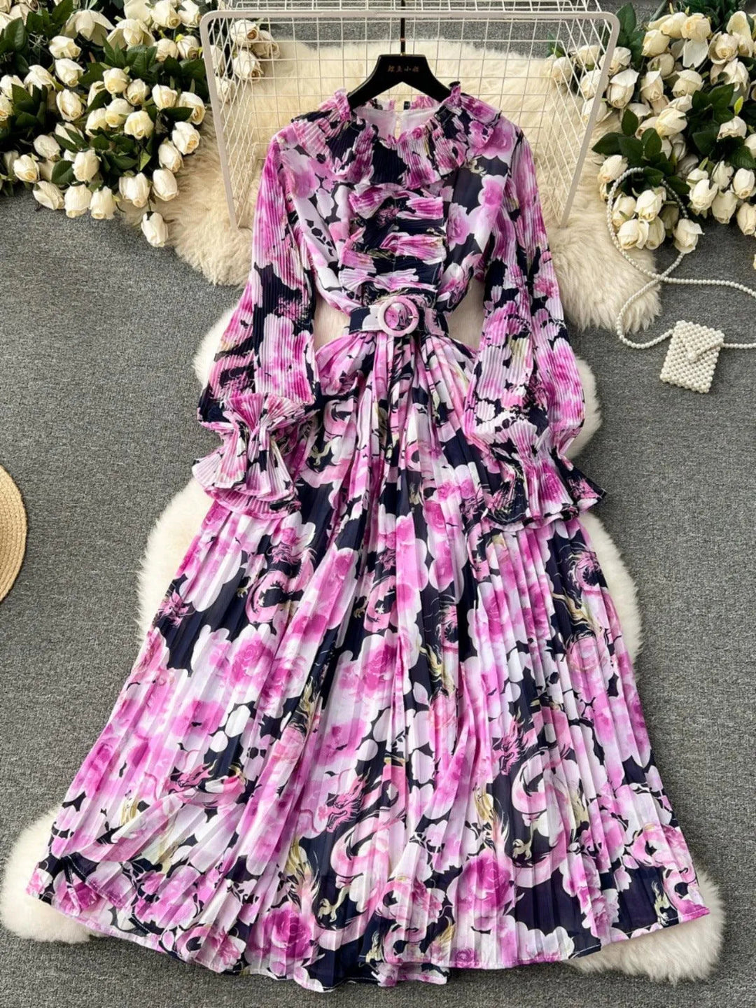 Levoire | Jupe en chiffon plissée