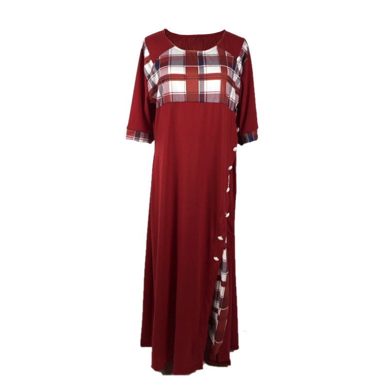 Levoire | Élégante robe longue fluide irrégulière