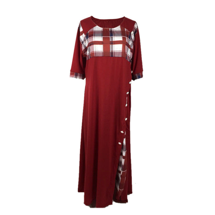 Levoire | Élégante robe longue fluide irrégulière
