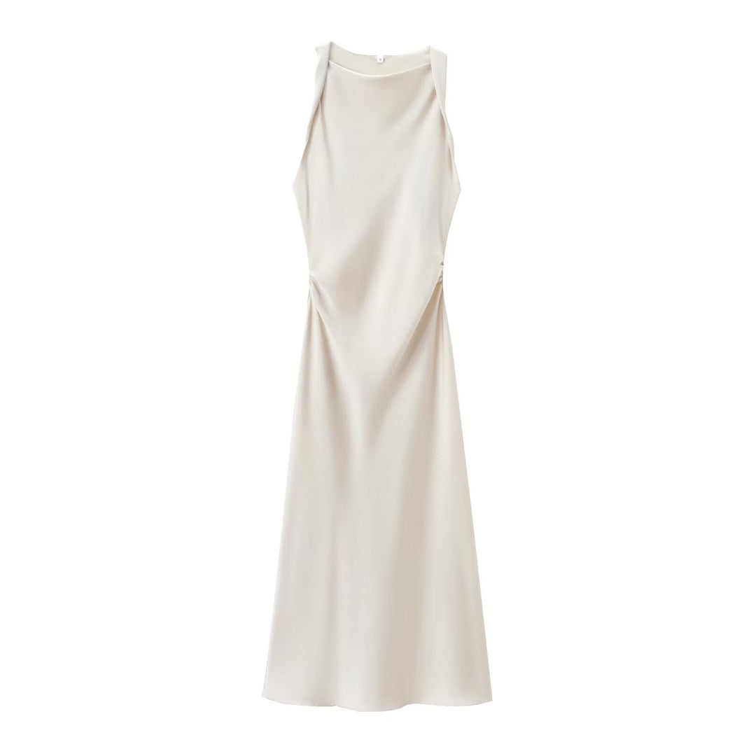 Levoire | Élégant Printemps longue robe Blanc