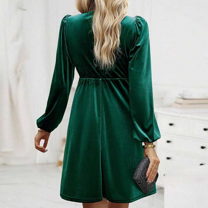 Levoire | Robe en velours attrayante Robe sexy