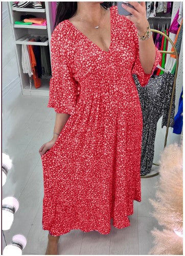 Levoire | Accessoire de plage Fake Loose Jupe longue Rot